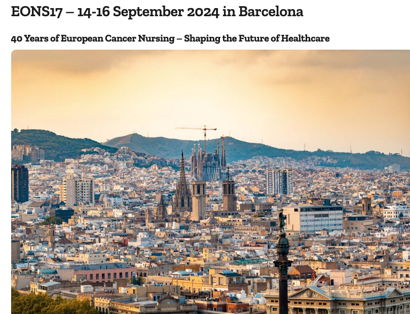 📢 It's time to submit your abstract for the @cancernurseEU conference #EONS17 Sept 14-16 in Barcelona! Topics and tips at cancernurse.eu/eons17/ 👉 Submit your #abstracts at rb.gy/53aol4 Deadline 7 May. Be a part of it! @myESMO #cancernursing #abstracts
