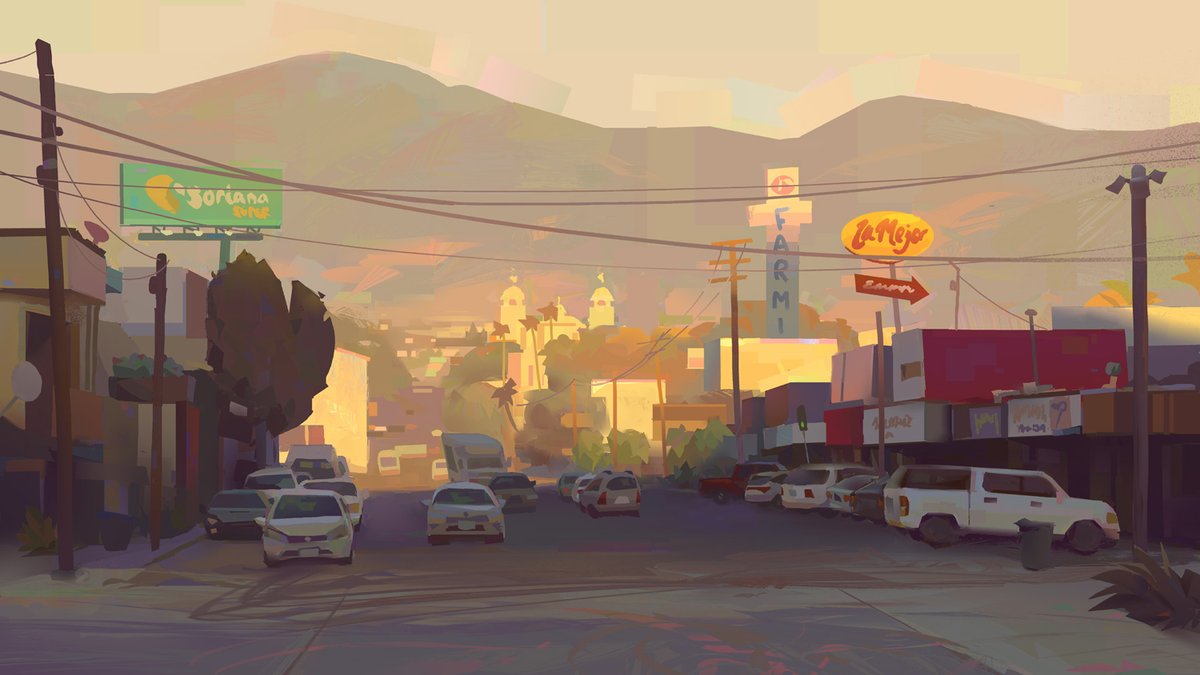 Ensenada with heavypaint