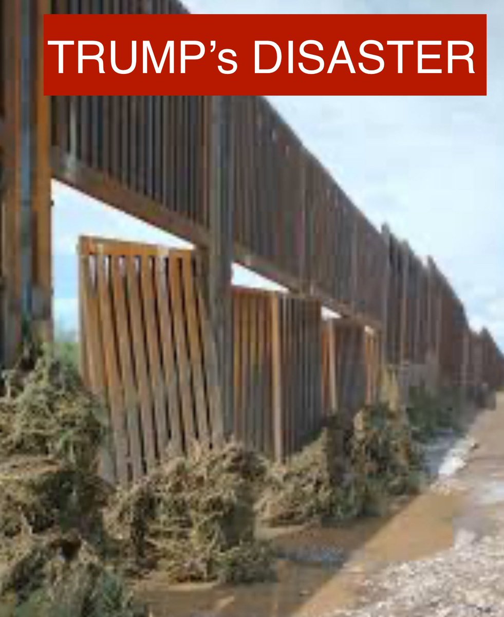 MadeInTheUSANJ's tweet photo. @elonmusk Hey Elon,

Your bots may not know this, but this is Donald Trump’s border disaster.

FACT: Trump promised that he would make Mexico build &amp; pay for our border wall and when that failedhe raised the money to build it.

His buddy Steve Bannon ran off with it.

Trump pardoned Bannon https://t.co/ysZNQnd5Mp