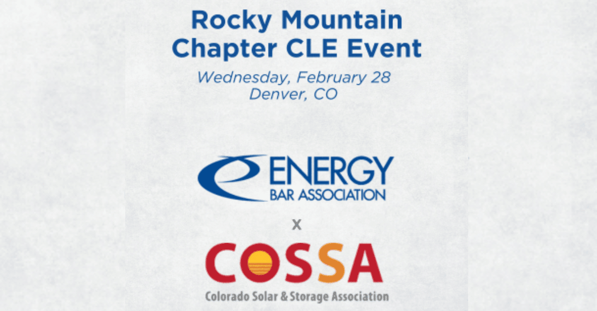 enerknol's tweet image. @EnergyBarAssoc &amp;amp; COSSA unite on Feb 28 to explore CO&apos;s net metering &amp;amp; virtual power plants. Be there for breakthrough insights! zurl.co/rUpm #solarconference #energylaw