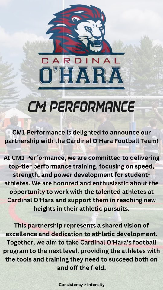Proud to partner with CM Performance, to ensure that our players are in their absolute optimal shape, for peak performance on the field! #whatoffseason