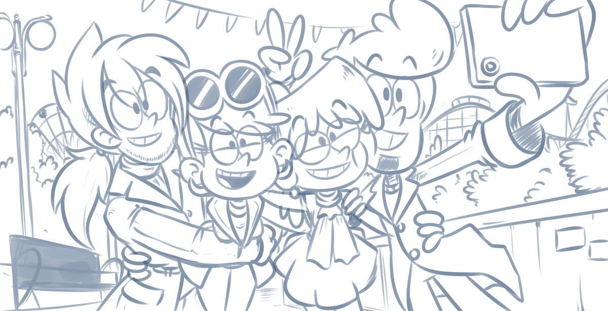 WIP - Hammer Down - Double Date

#TheLoudHouse #Nickelodeon #LeniLoud #LoriLoud #BobbySantiago #Originalcharacter #fanart #cartoonart #digitalart #RuhisuART