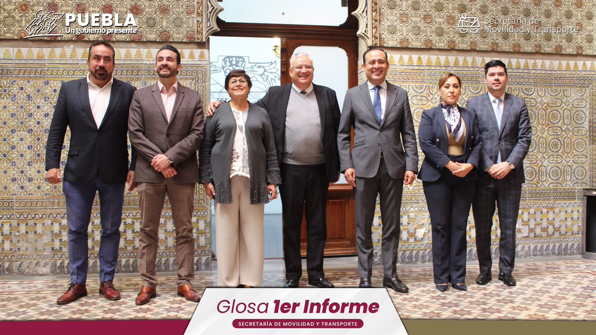 MTGobPue's tweet photo. Como parte del Primer Informe de Labores del mandatario @SergioSalomonC, el titular de la dependencia Omar Álvarez Arronte, presentó ante las y los diputados del @CongresoPue, la Glosa correspondiente a la Secretaría de Movilidad y Transporte. A través de estas acciones, este #GobiernoPresente, continúa trabajando para poder garantizar un servicio de transporte legal, seguro, accesible y universal para todas y todos los poblanos.