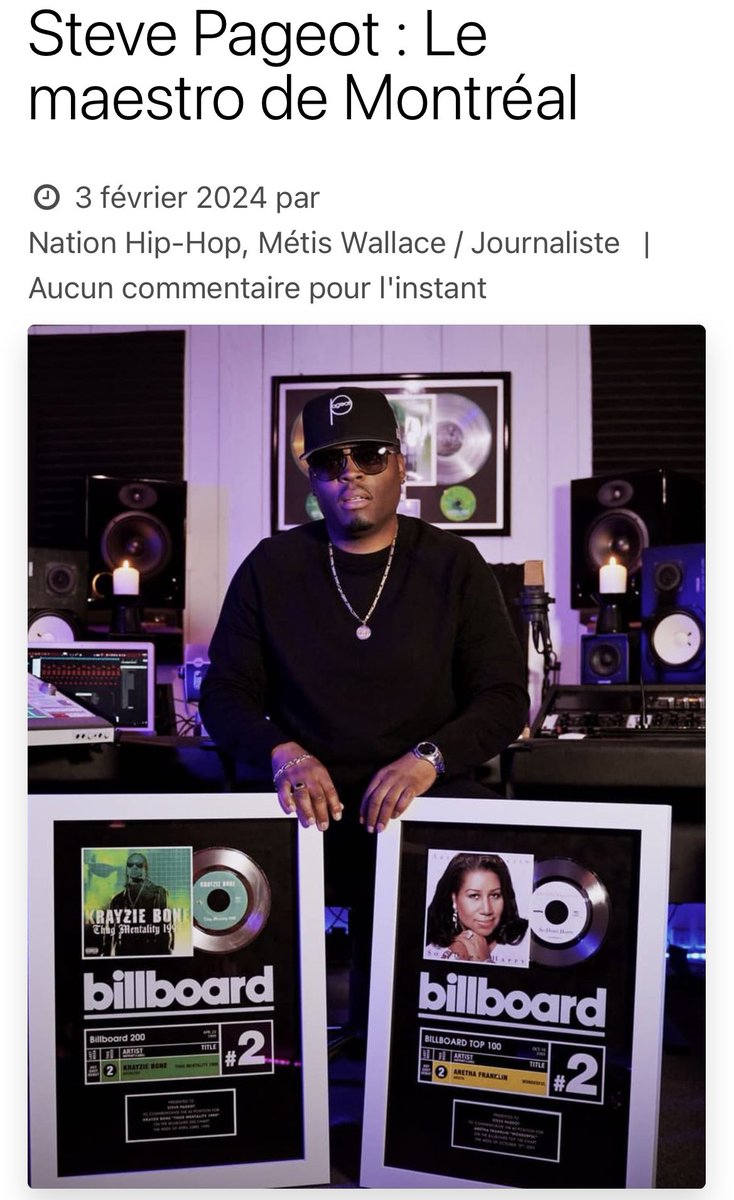 “Steve Pageot: Le Maestro de Montréal” Nouvel article avec L’institut du Hip Hop par Alex Métis Wallace Link below institutduhiphop.com/blog/nation-hi…