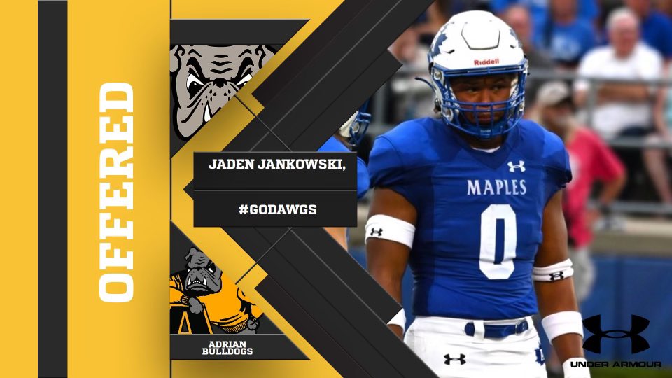 Blessed to receive an offer from Adrian College! Thank you <a href="/Coach_Palka/">Joe Palka</a> <a href="/Coach_Shiels/">Ron Shiels</a> @coachleek04