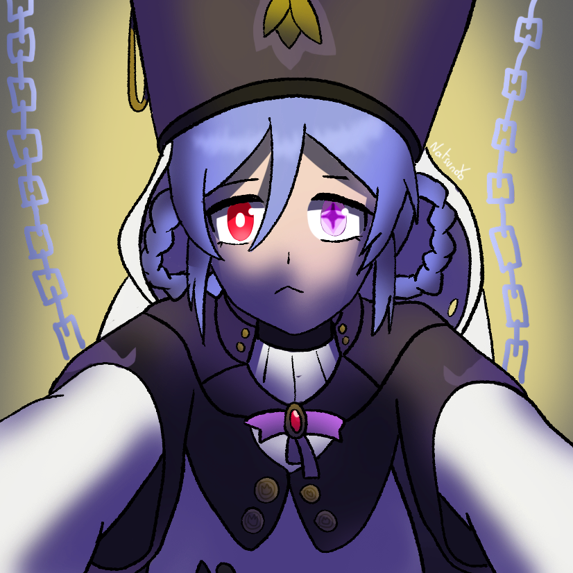 Moon_Natsuno's tweet photo. I can't believe I can't find any art of her yet ! I absolutely love her design and the fact that she's kind of a puppet character thing

Dubra "The Scribe", from the Annihilation Gang
#HonkaiStarRail #Fanarts #StarRail #dubra #digitalart https://t.co/MVZD6a57I3