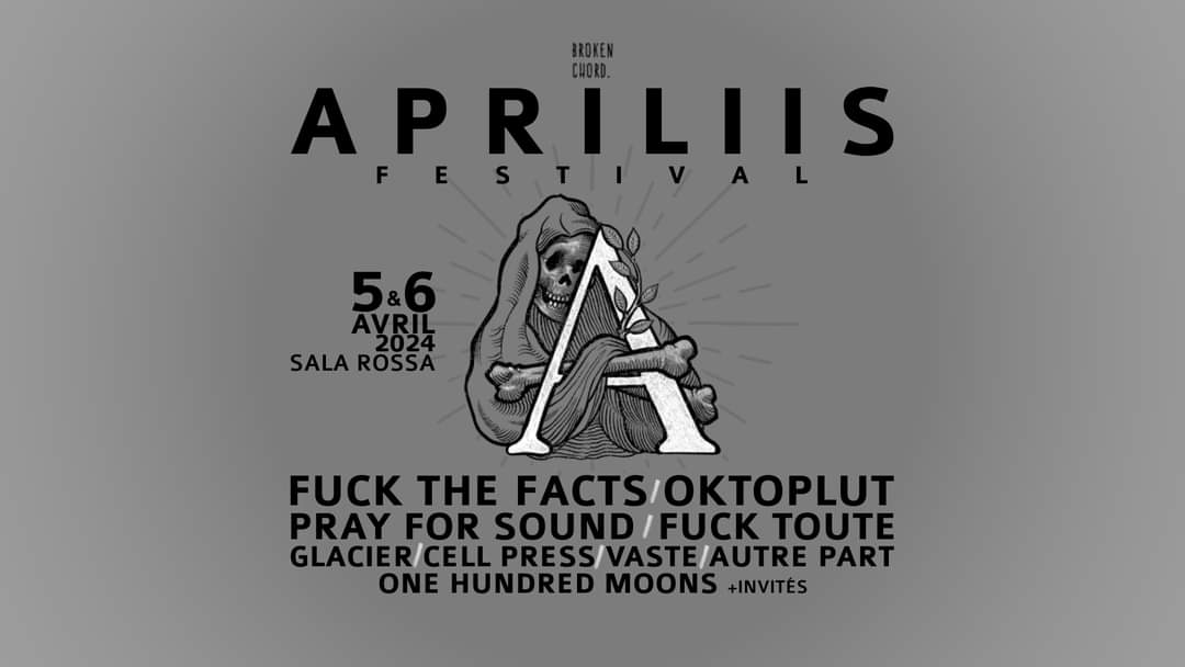 <a href="/Oktoplut/">Oktoplut</a> <a href="/FuckTouteband/">Fuck Toute</a> #autrepart seront de la partie au prochain Apriliis Fest 💀😈 Billets en vente dès maintenant ! #brokenchord #salarossa #montreal venuepilot.co/events/97570/o…