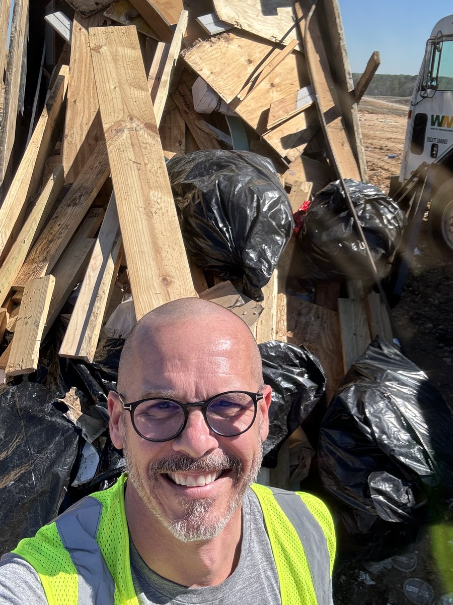 Taking out the trash.

When the desire to earn money outweighs the nagging voice that once said, you are better than this…

The grin on my face says it all….

I build things.