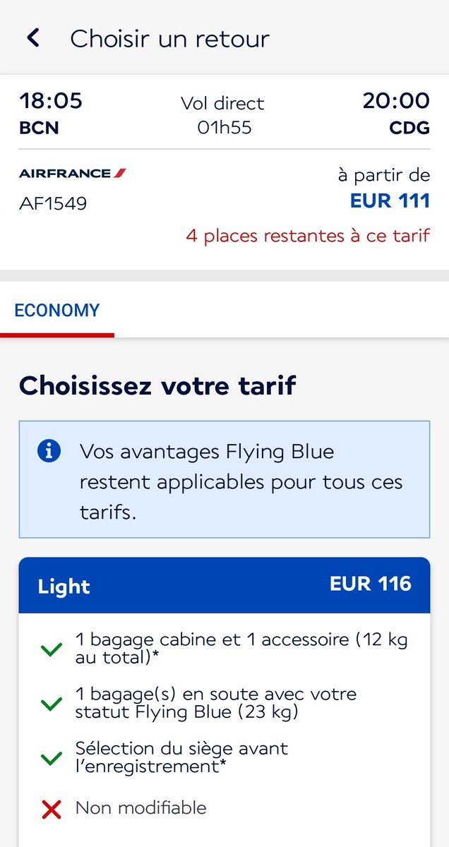 Philippe Planchot (@pilgrin93) on Twitter photo Alors <a href="/AirFranceFR/">Air France FR</a> on affiche des prix que l'on pense pouvoir évidemment prétendre mais quand je réserve les prix augmentent systématiquement de + 5 voir +20 euros par rapport au prix initial ! Heu ! Comment on appelle ça ? <a href="/le_Parisien/">Le Parisien</a> <a href="/60millions/">60 Millions de consommateurs</a> exemple : Alors <a href="/AirFranceFR/">Air France FR</a> on affiche des prix que l'on pense pouvoir évidemment prétendre mais quand je réserve les prix augmentent systématiquement de + 5 voir +20 euros par rapport au prix initial ! Heu ! Comment on appelle ça ? <a href="/le_Parisien/">Le Parisien</a> <a href="/60millions/">60 Millions de consommateurs</a> exemple :