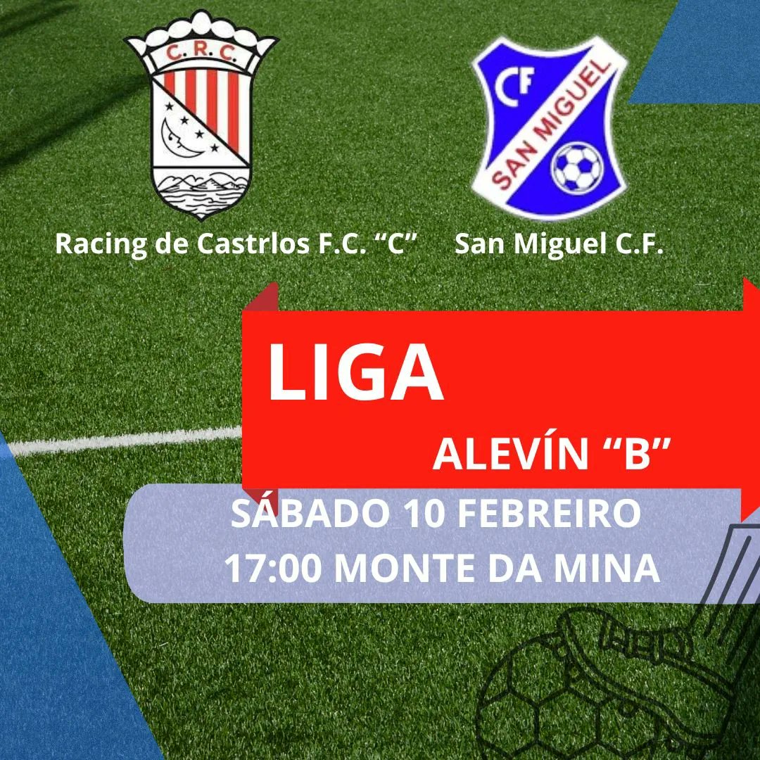 CFSanmiguel's tweet photo. Aproxímase unha fin de semana de fútbol e entroido.

💙⚽🎉

#eusondosanmi https://t.co/6m8iogcxLj