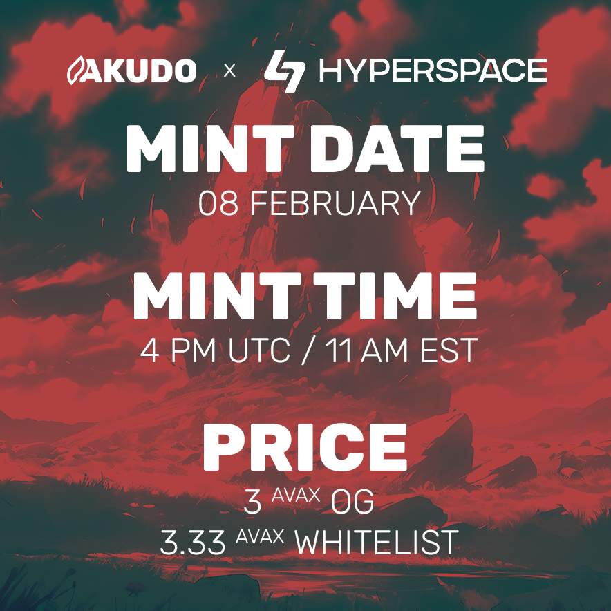 0xJerem's tweet photo. We are going to MAX MINT 3 Akudo to support @0xBarkley and @0xScoooby project !

1 Akudo will be giveaway to Gobblerz holders
1 Akudo will be giveaway to 1/1 Gobblerz holders
1 Akudo will stay in DAO treasury ! 

🔥🤟 https://t.co/XE2mj8Naok