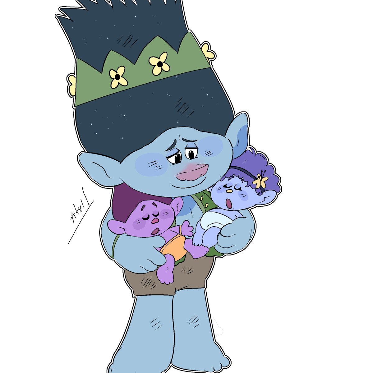 Wolfllyh's tweet photo. proud father :))
#TrollsBandTogether #trollsbranch #trollsfanart #Trolls #broppykids #TrollsPoppy https://t.co/QFCIE5WIvp