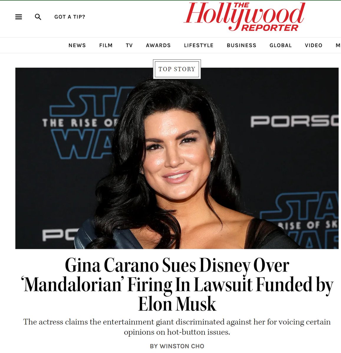 Disney fucked around.
Welcome to the find out part of this story.
You go girl! @ginacarano