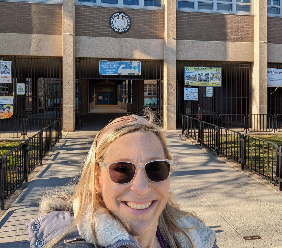 Slaying the day coaching teachers &amp; leaving them better than I found them today in NYC. Remember no matter where you are, you can encourage others &amp; leave them better than you found them.😊