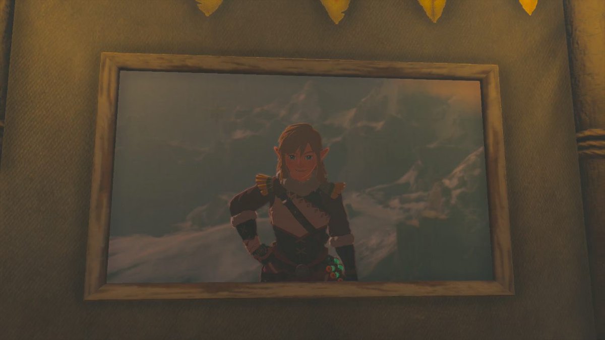 mabbdog_gaming's tweet photo. I grew tired of people all over Hyrule not knowing who the Hero (who’s saved their lives countless times) was so I made everyone a little gift. No one has any excuse to NOT know Mr. Man’s face.   Ever. Again. #tearsofthekingdom #legendofzelda #nintendoswitch https://t.co/05774Lrp4Q