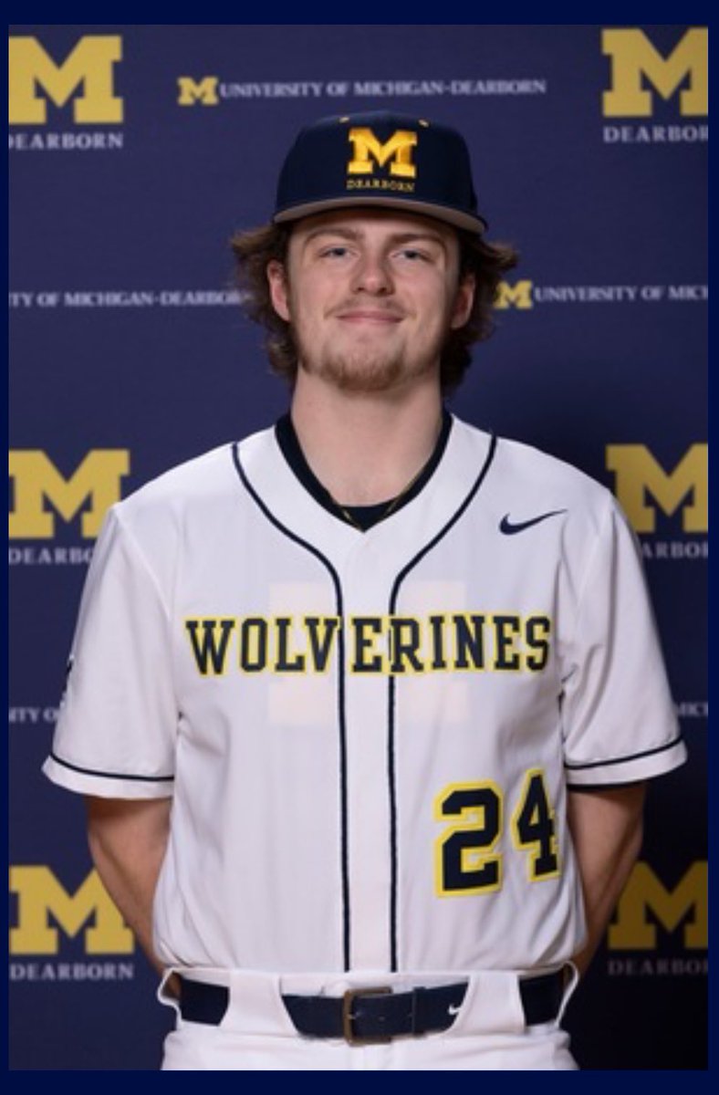 GRITBaseballTJ's tweet photo. As a sophomore, @DechaneJoshua has pushed himself harder than he ever has and it’s paying off as he PR’s week after week following his best off season yet! @UMDearbornBSB #theroadto90 https://t.co/9YgqrGSDYs
