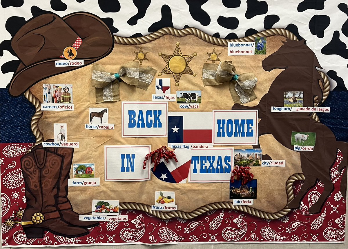 annaagirman's tweet photo. @AFE_Stars Pre-K students ready for Unit 6 Back Home in Texas! Can I get a yee-haw?! 🤠@FBISDEarlyChild https://t.co/7zdSM2u5Rc