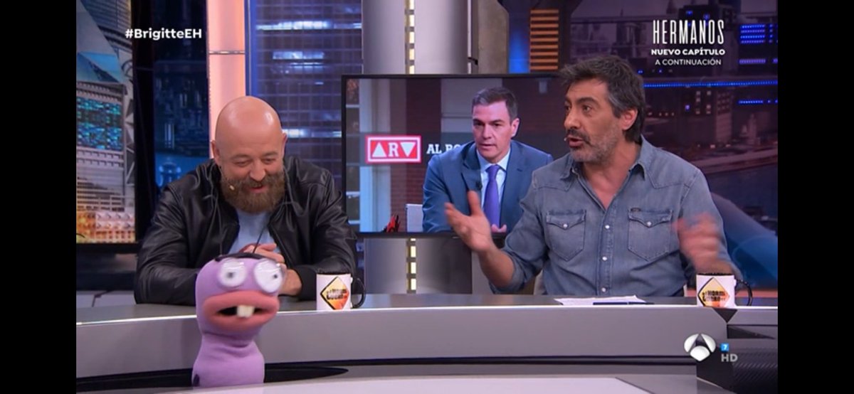 angelvarelapena's tweet photo. Chupito cada vez que Pablo Motos, Juan del Val, Rubén Amón, las hormigas, etc.. critican a Pedro Sánchez en “El Hormiguero”. Le hacen la campaña, el efecto es el contrario. No han aprendido nada del 23J, habrá #PerroSanxe para rato #BrigitteEH https://t.co/SZHhK0eM8j
