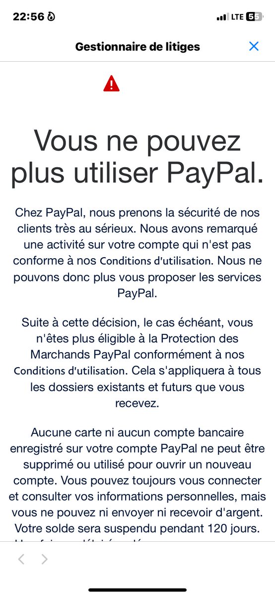Klarajames1S's tweet photo. Heureusement que j’ai effectuer mon dernier virement avant que ça arrive 😮‍💨, vous savez à présent que je n’utilise plus PayPal les sous merde 💩 #soumis #moneyslave #paypig #findom https://t.co/lq98gwLUJk