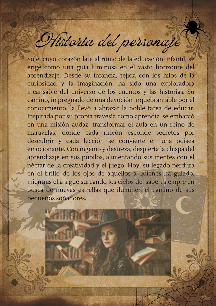 SoleMellada's tweet photo. Hola a todos los bruj@s de las #JIPAtq24 os dejo la historia de mi personaje #NochesAtq #Aquelarre https://t.co/2kIWbmJ0nC