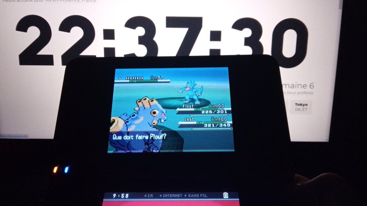 La phase 5 de Grodrive se termine sur un 2e Akwakwak Shiny en 13 409 rencontres ... De nature Docile ! 

On enchaîne direct sur la phase 6 et j'espère enfin tomber le ballon Jaune ...