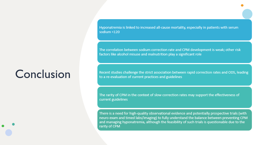 Dr. Hindi <a href="/JudyHindi/">Judy Hindi</a> gives us a thorough overview of  #hyponatremia correction and the related controversies.
#Nephrology #MedEd
