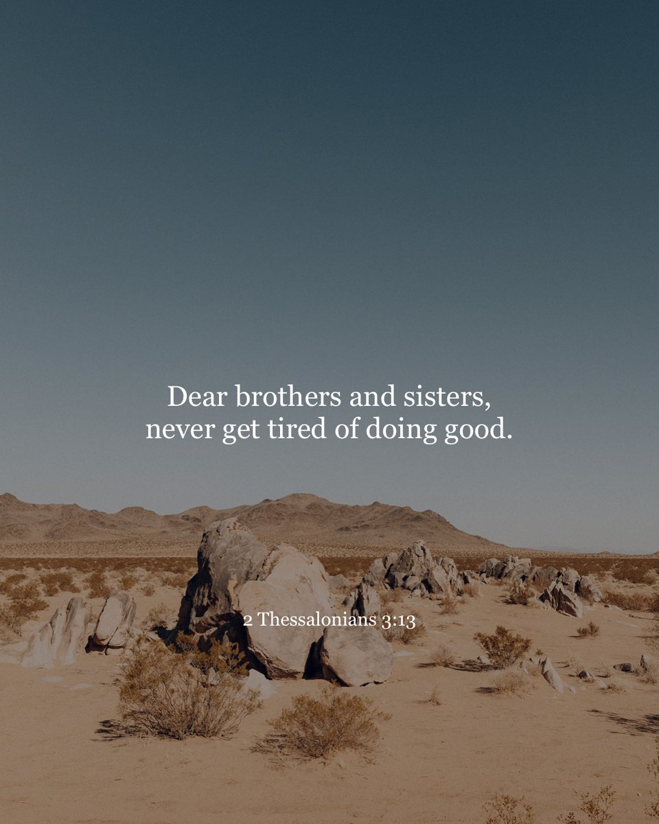 2 Thessalonians 3:13