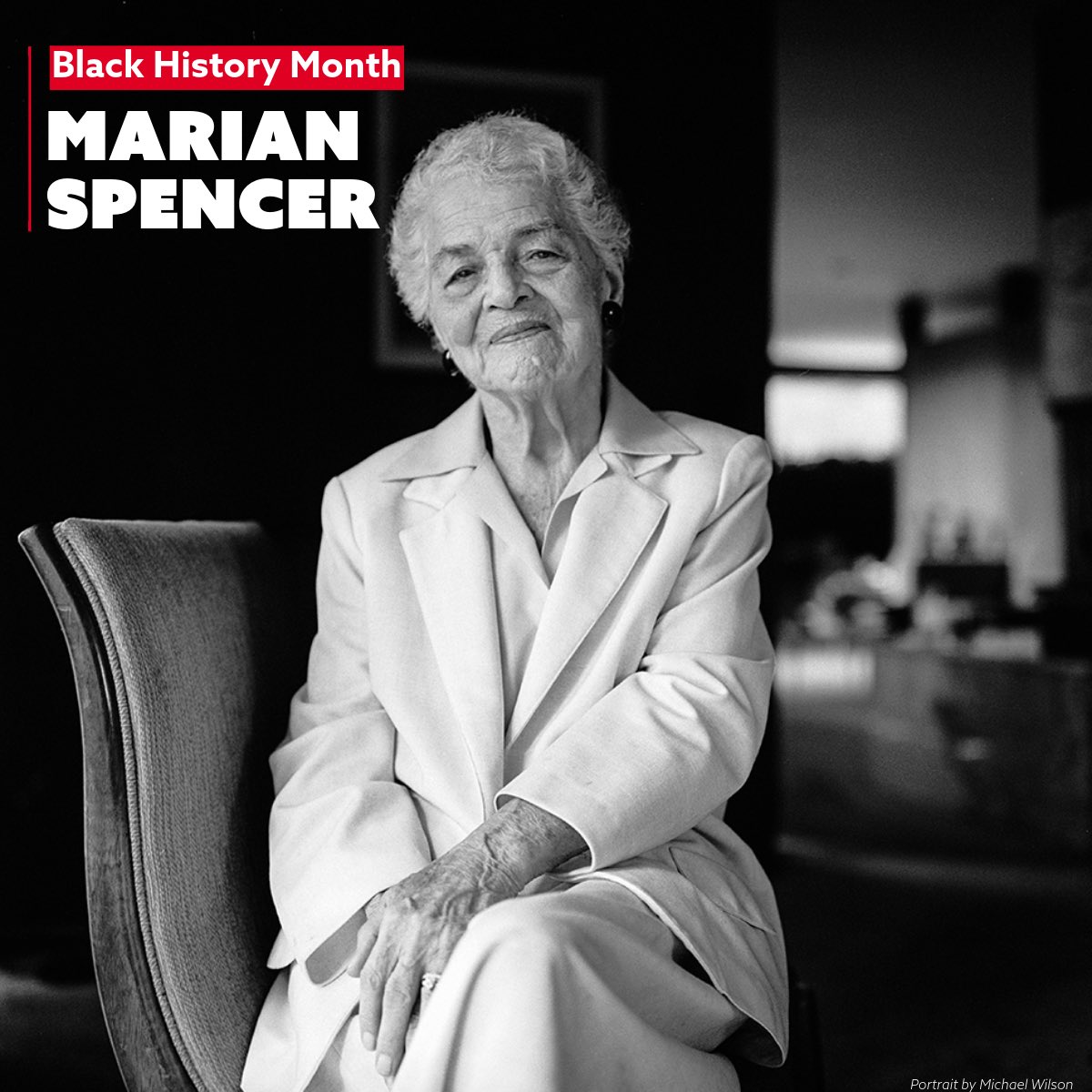 A civic treasure, a pioneer, a trailblazer.

Marian Spencer’s name will be forever remembered on campus—a campus and city that she and her husband, Donald, forever changed and meaningfully reshaped. 🧵 

#BlackHistoryMonth