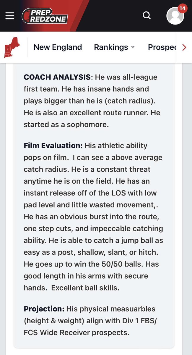 Thank you for the awesome write up @PRZ_CoachSilva! 1% better everyday… @PRZNewEngland @PRZPAvic @CoachJustin10 @Mcirilli4