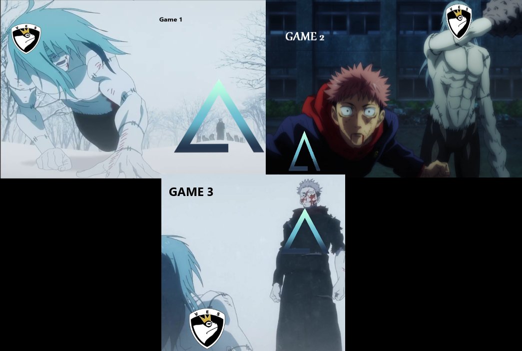 AGnordic's tweet photo. 2-1 Seier mot @VoldaEsport 
@IvanJustkid @angrypenguino @BlazyMr @Navlisen @sakrisas GG!

Jujitsu Kaisen referansen!😍😳 https://t.co/6LRhZCnqDW