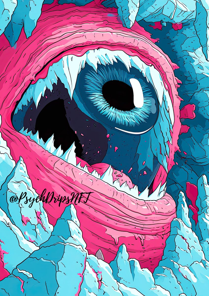 PsychDripsNFT's tweet photo. @0xmd10 "Yokai Eye" https://t.co/0VDMVf3LIs