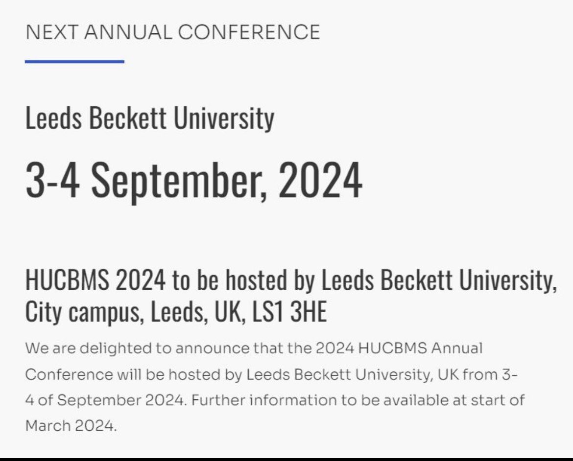 HUCBMS (@hucbms) on Twitter photo ****SAVE THE DATE!!! HUCBMS 24**** ****SAVE THE DATE!!! HUCBMS 24****