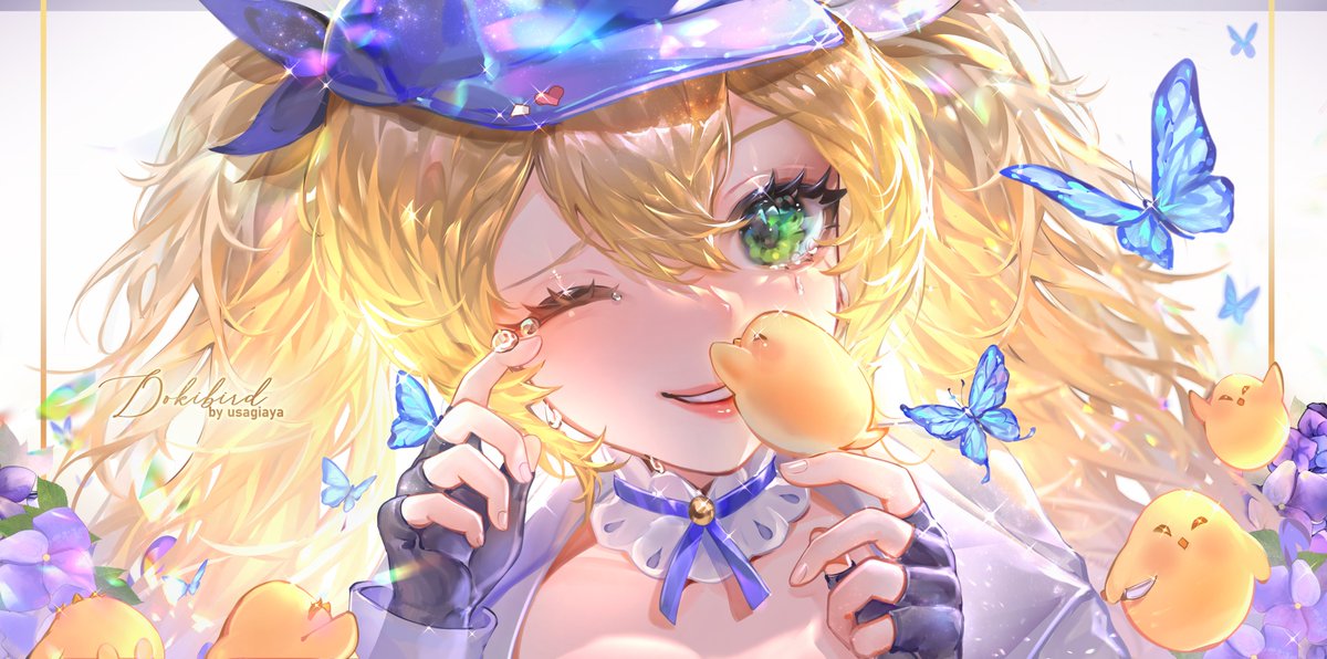 usagi_aya's tweet photo. Despite everything, it's still you. The shining bright you! 🏆
#DokiGallery #dokibird https://t.co/4cJs94BV4Z