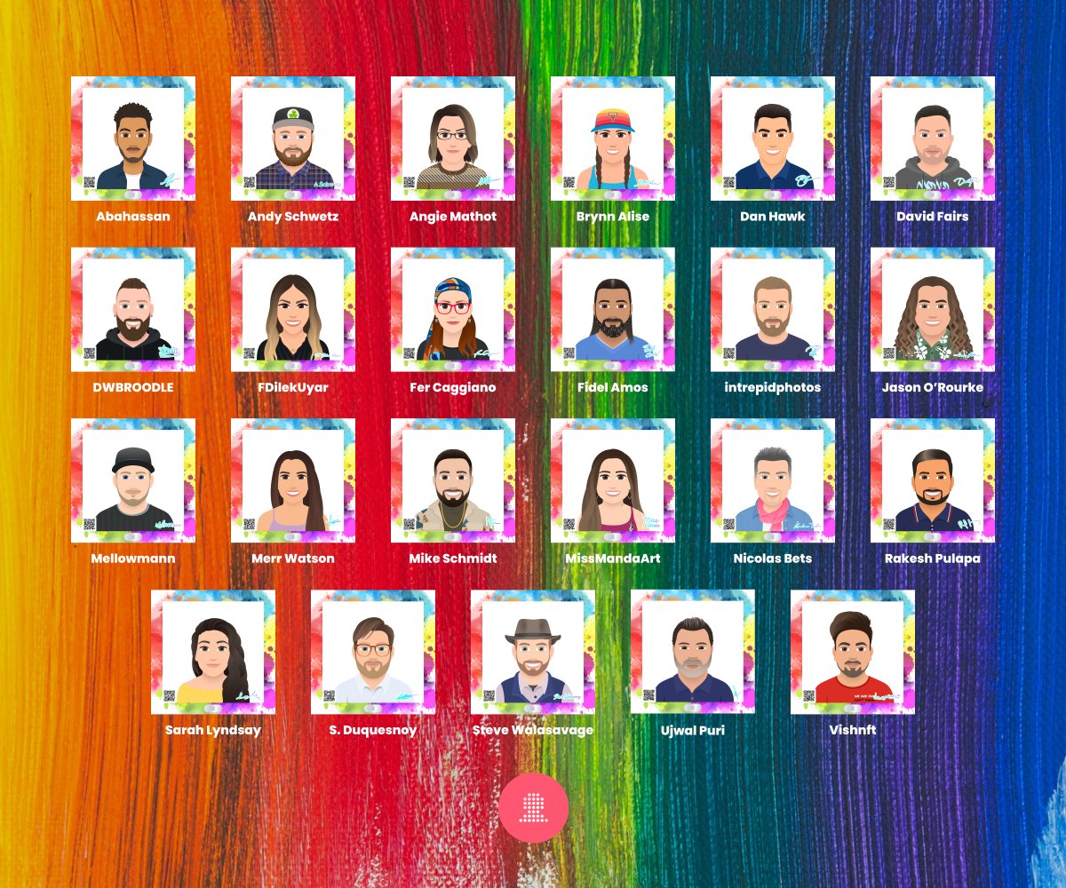 MojoHeads Artist Editions 🎨

We’ve minted these beautiful NFTs to commemorate the Official inclusion for Group D!  We value every artist and wanted to get their faces on the blockchain sooner than later!

✨ 1/1 Editions
✨ 23 Total NFTs

Learn more 🧵