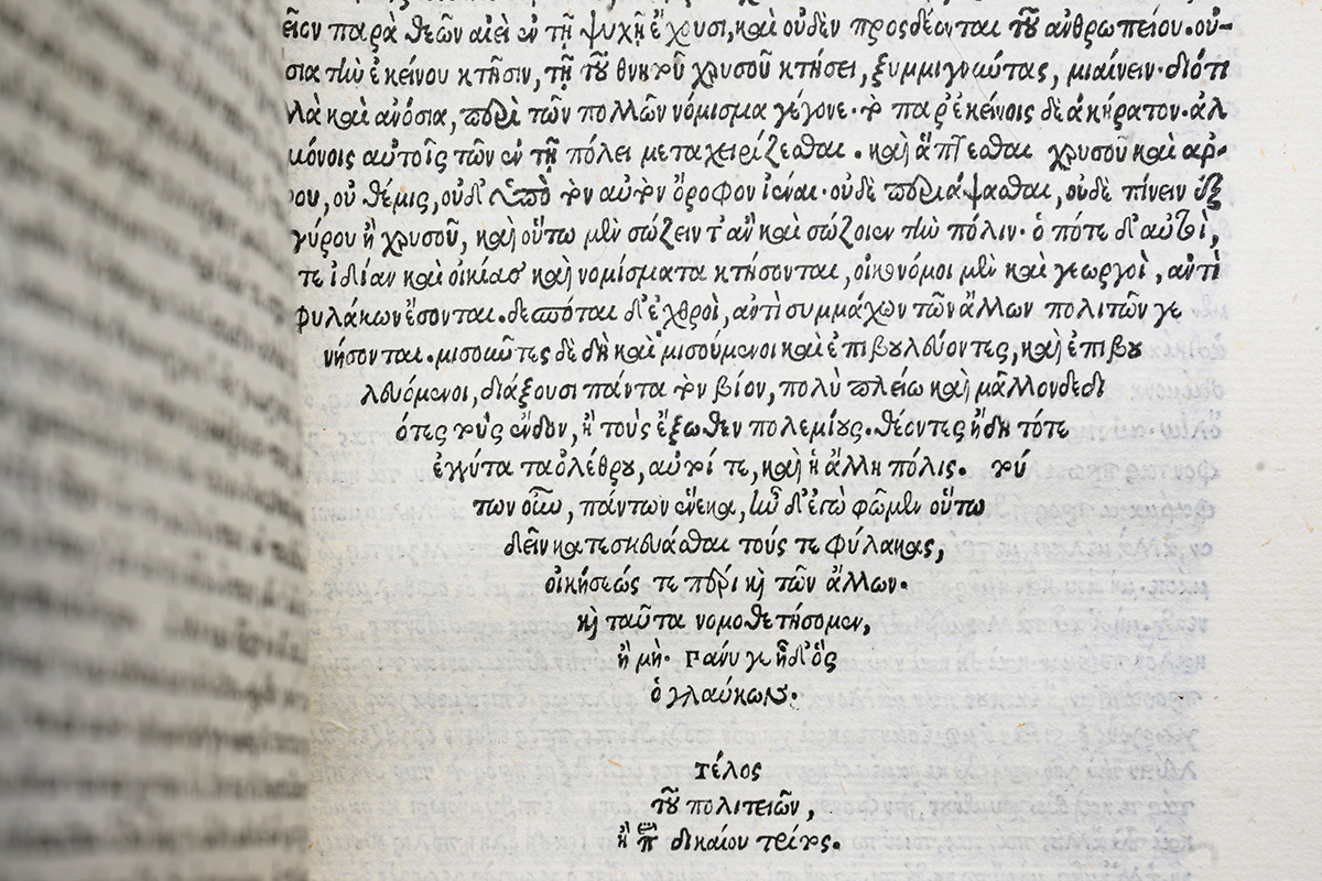The newest acquisition for <a href="/IllinoisRBML/">U of Illinois RBML</a> is a first edition of Plato’s works printed in Greek in the 16th century by the famous Venetian printing house Aldine Press.▶️ go.illinois.edu/PlatosWork