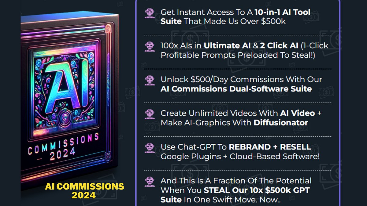 🤑📷Cut & Paste 10x GPT AI Apps That Make Us $3,505 Per Day Discover How We Make $25/min with GPT Get our Most Profitable AI Apps for Chat-GPT Case Studies: $120 to $5k/Day Revealed Get ur AI Commissions 2024 Suite - 96% OFF >> #copypastejob #ai warriorplus.com/o2/a/fl1jd9/0