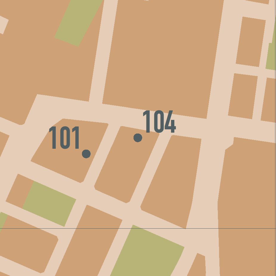 #104 of 105 O'Dea Avenue. Designed by Prescott Architects for City West Housing, 2007. O'Dea Avenue, Zetland.