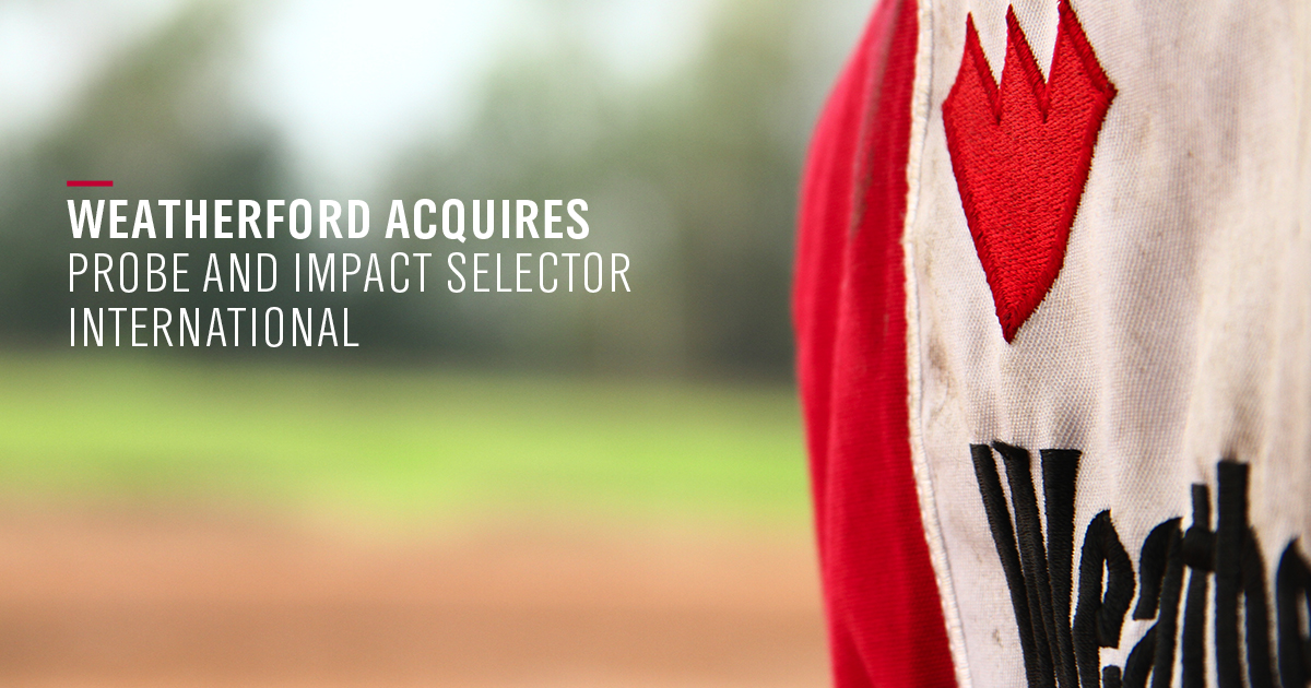 Weatherford Acquires Probe, Impact Selector International, and Ardyne. Read the Weatherford Announces Fourth Quarter and Full Year 2023 Results press release: bit.ly/497khLq