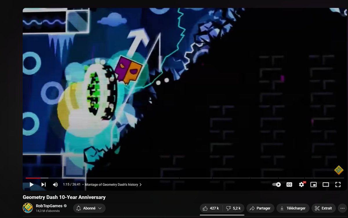 MaxiS9GMD's tweet photo. I just realised i'm in the 10 year anniversary video intro :o I think the level is retention ? https://t.co/04lGyLE5ww