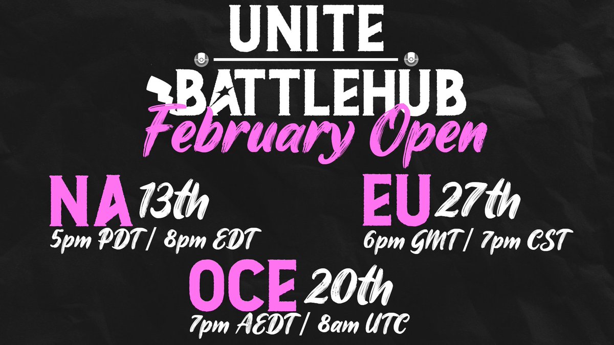 BattleHub (@battlehubgg) on Twitter photo The Vibes are on point with #UCS <a href="/UniteEsports/">Pokémon UNITE Championship Series</a> in full swing so sign up for one of our #PokemonUNITE #Pokemon Open Series Events!
📋All Signups in comments🔽
📺 Streamed live on #twitch
⚔️ Bo3 Single Elim with Draft & Bans 🛡️ The Vibes are on point with #UCS <a href="/UniteEsports/">Pokémon UNITE Championship Series</a> in full swing so sign up for one of our #PokemonUNITE #Pokemon Open Series Events!
📋All Signups in comments🔽
📺 Streamed live on #twitch
⚔️ Bo3 Single Elim with Draft & Bans 🛡️