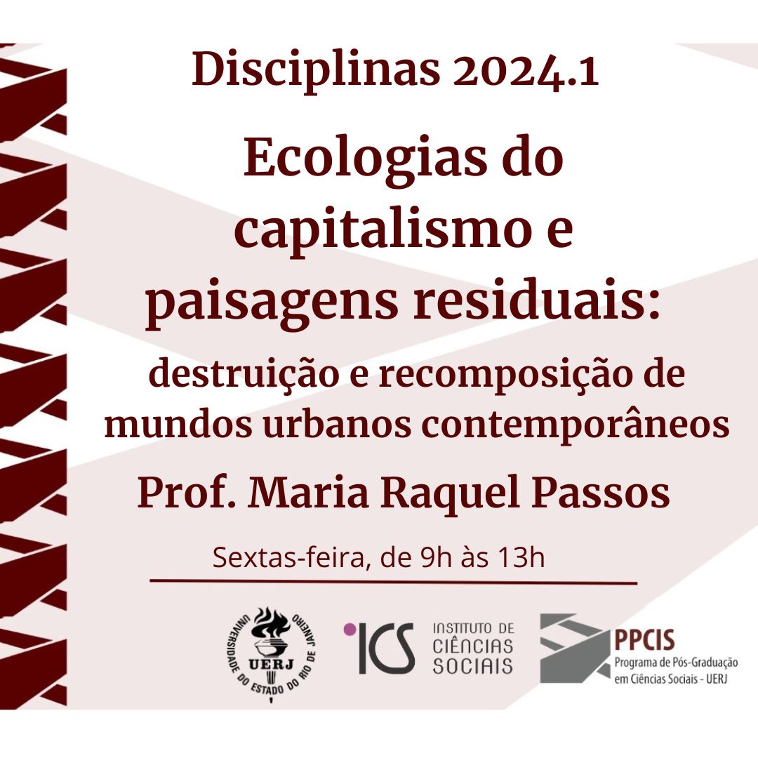 ppcis_uerj's tweet image. O curso propõe uma inversão de perspectiva para a análise do capitalismo, da produção industrial e das cidades modernas ao trazer os resíduos para o centro do debate.
A ementa do curso já está disponível em nosso site - link no perfil.