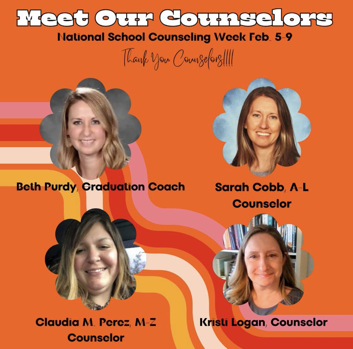 It’s National Counseling Week. A special thank you to our counselors for all they do for our students and staff.