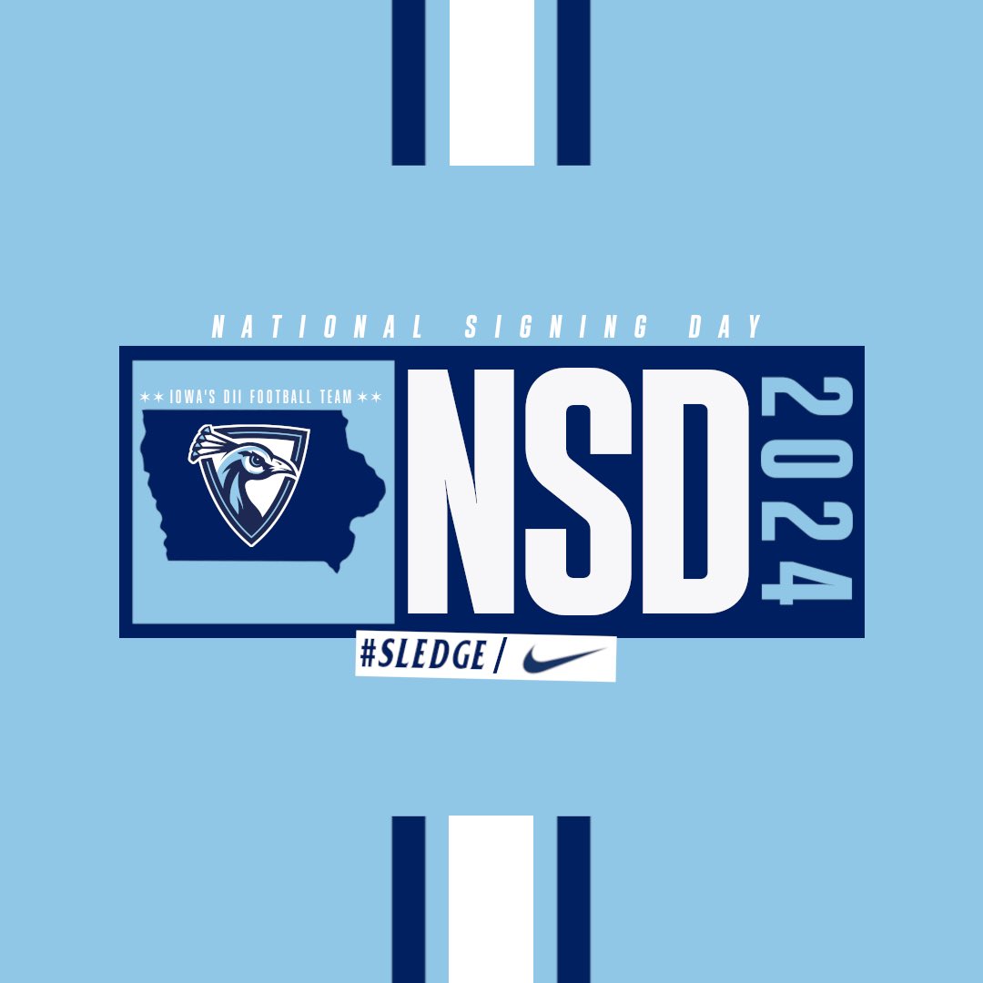 Follow along with us tomorrow as we announce our 2024 NSD class! 💥💥

#SLEDGE | #UIU_XXIV