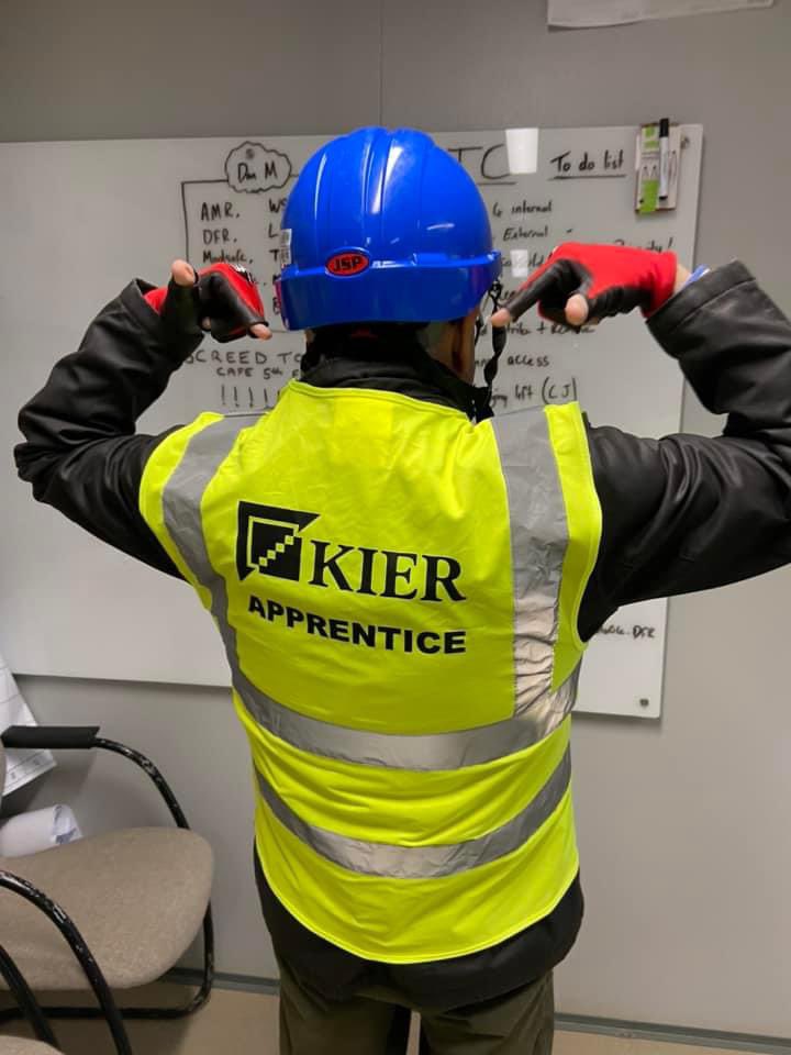 CouncillorTudor's tweet image. Great PPE for our visit to The Park, Plymouth&apos;s new crematorium, for foundation stone laying. #apprenticeweek