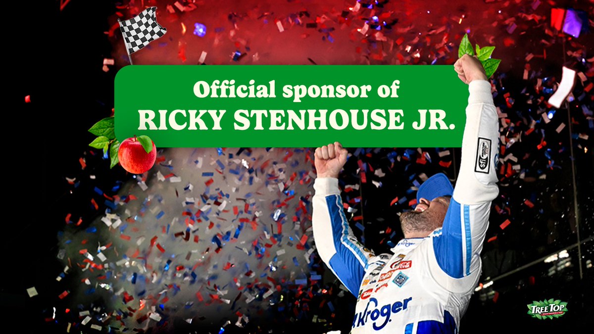 .@StenhouseJr is returning to the track with @KrogerRacing for another season, and he's bringing a whole bunch of real fruit goodness with him. Let’s build on last year’s DAYTONA 500 win together!