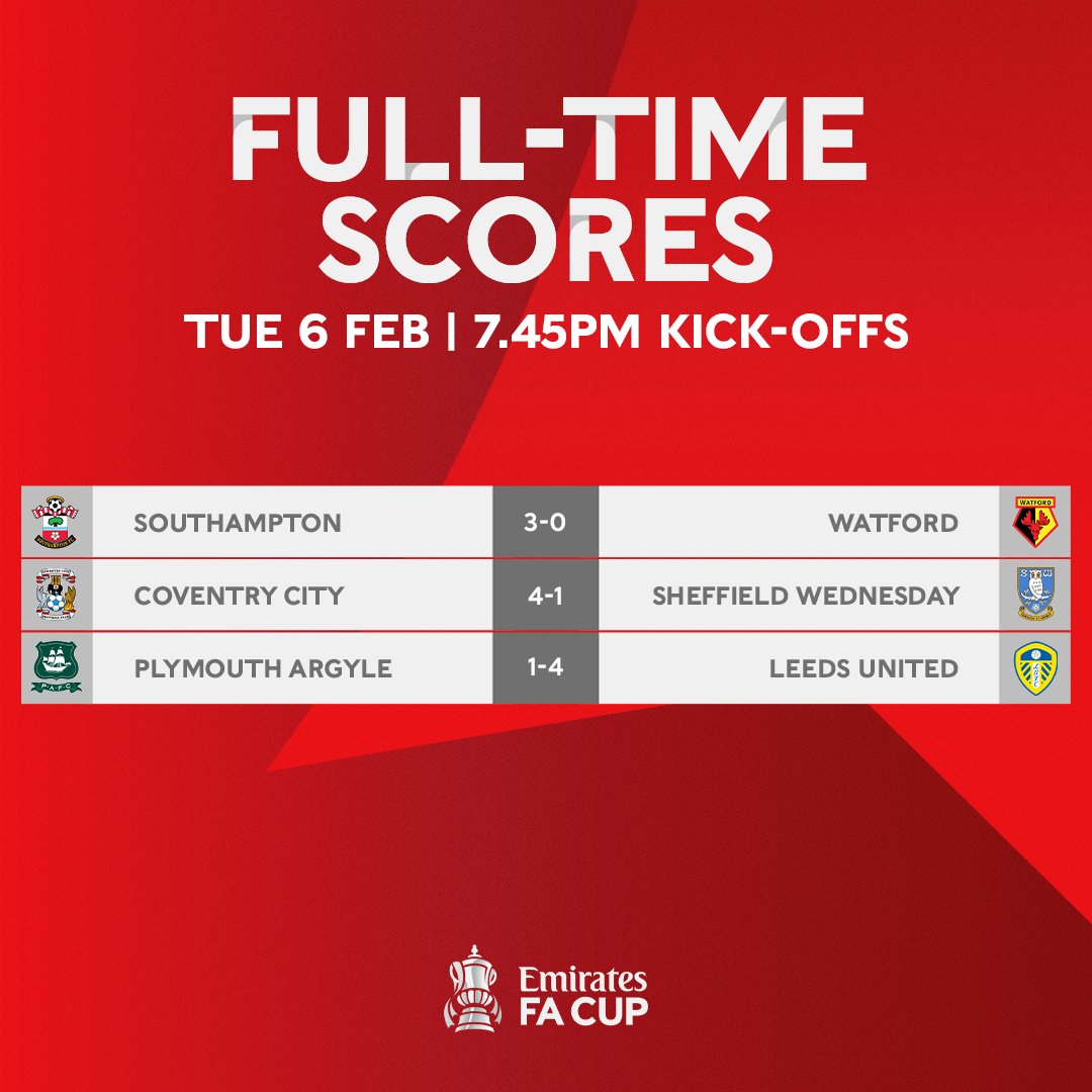 Fa cup scores deals