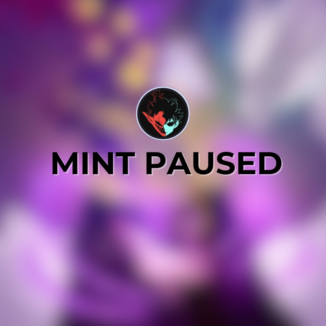 EternalsGame's tweet photo. 𝐌𝐢𝐧𝐭 𝐏𝐚𝐮𝐬𝐞𝐝 ⏸️
We are NOT giving up.
We're currently 94% sold out and will be restructuring the mint to include $ETERNAL options.
That's right! Your $ETERNAL can get you some Virtues!
More information to come 😇
#CNFT #web3gaming #EternalsGame https://t.co/eaXEPwHeXg