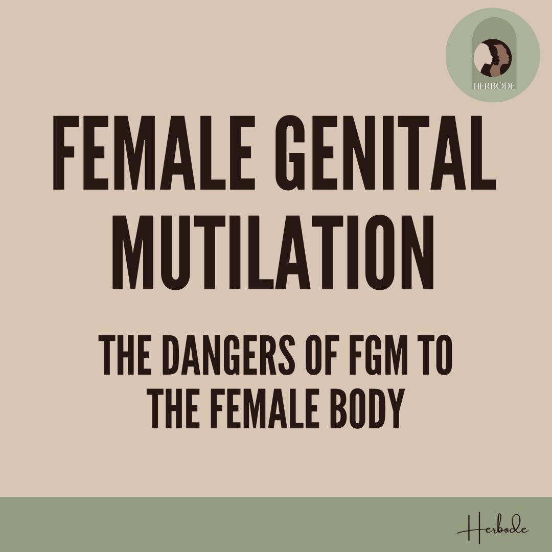 Today is the International Day of Zero Tolerance for Female Genital Mutilation which is observed annually. It is an awareness day designated by the United Nations to promote the eradication of female genital mutilation (FGM) worldwide.

#HerVoiceMatters #EndFGM