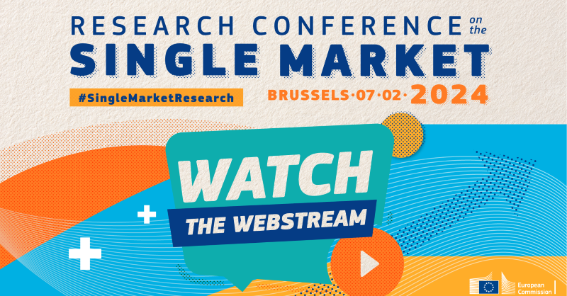 🚨We're live from the 2nd edition of the #SingleMarketResearch conference! Don't miss the opening panel discussion on the external view of the #SingleMarket featuring @JornaKerstin, @sameerafazili + @MESandbu 📷 Tune in to the livestream 📷webcast.ec.europa.eu/research-confe…