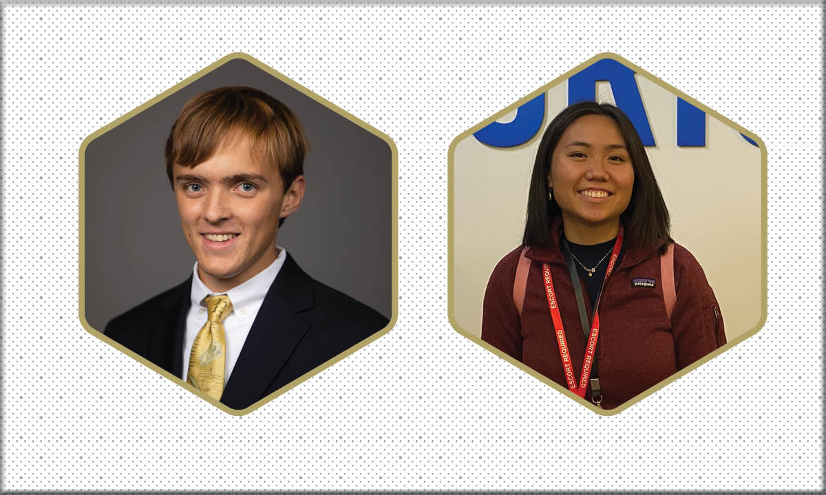 Connor Johnson and Sabrina Mayor join the Matthew Isakowitz Fellowship Program's Class of 2024! As fellows, they'll spend their summer interning at @Firefly_Space and @blueorigin and getting executive-level mentorship.  🚀 ae.gatech.edu/news/2024/02/t… @mattfellowship